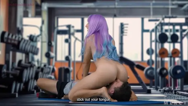 Poster: Gym Baddie Dominates Him And Stretches His Ass With Her Strapon Poster: Gym Baddie Dominates Him And Stretches His Ass With Her Strapon