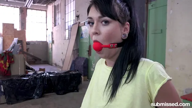 Poster: Submissed – Big tits and ball gagged Poster: Submissed – Big tits and ball gagged